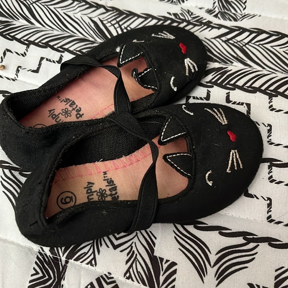 Simply Petals Cat Kitten Flats Slip Ons Size 6 - Picture 2 of 7